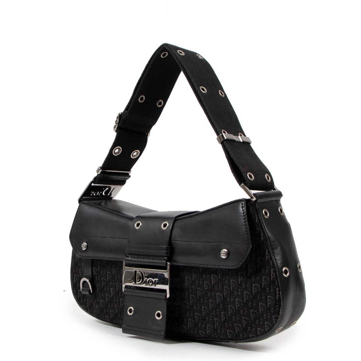 100 ％品質保証 Christian Dior Street Chic Columbus Avenue Oblique Monogram フルリム