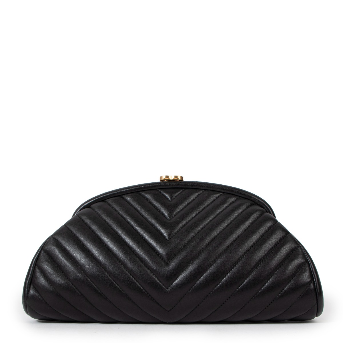 Chanel quilted timeless clutch clearance