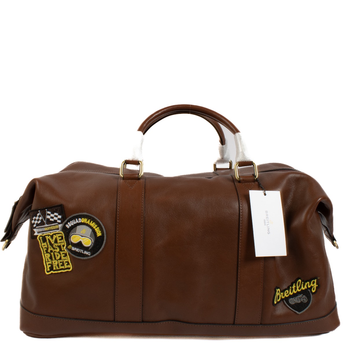 Breitling Brown Weekender Bag ○ Labellov ○ Buy and Sell