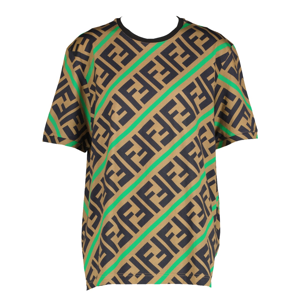 Fendi FF Logo Print T shirt Size M Labellov Buy and Sell
