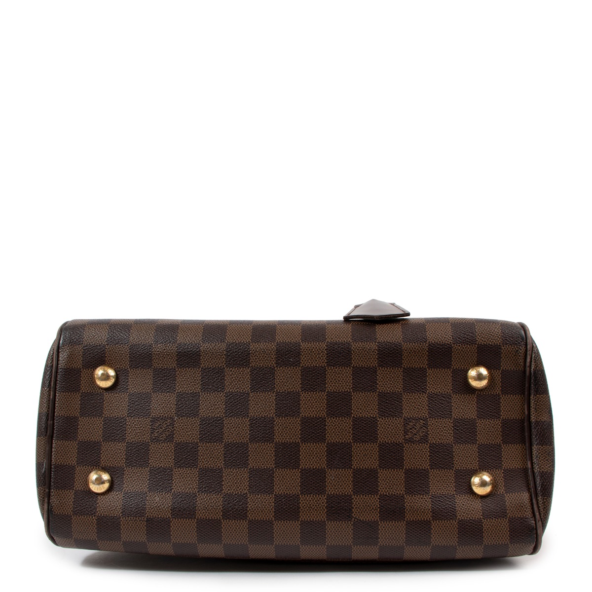 Louis Vuitton Duomo Damier Ebene Double Top Handle Bag on SALE