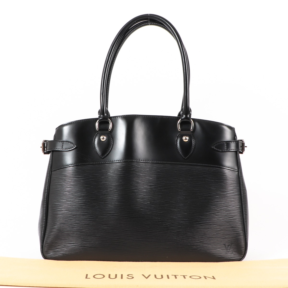 Louis Vuitton Black Epi Leather Passy GM Shoulder Bag ○ Labellov