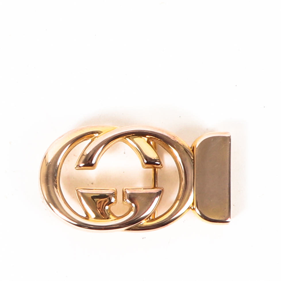 Gucci Gold Metal GG Buckle ○ Labellov ○ Buy and Sell