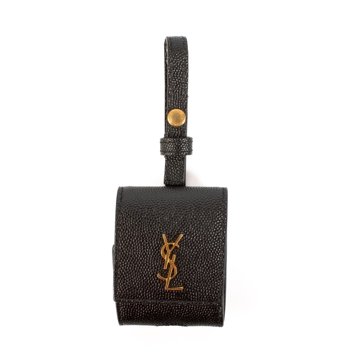 Saint Laurent Black Airpods Case ○ Labellov ○ Buy and Sell