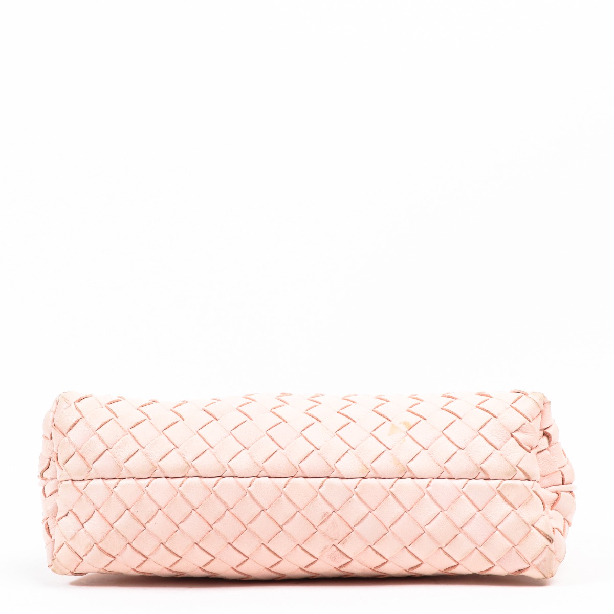 Bottega Veneta Quarzo Nude Intreccaito Mini Shoulder Bag