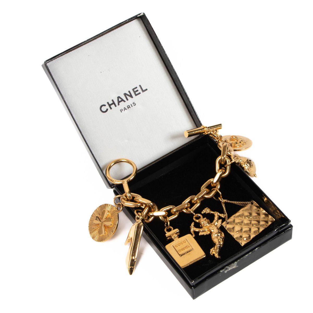 Coco chanel hotsell charm bracelet