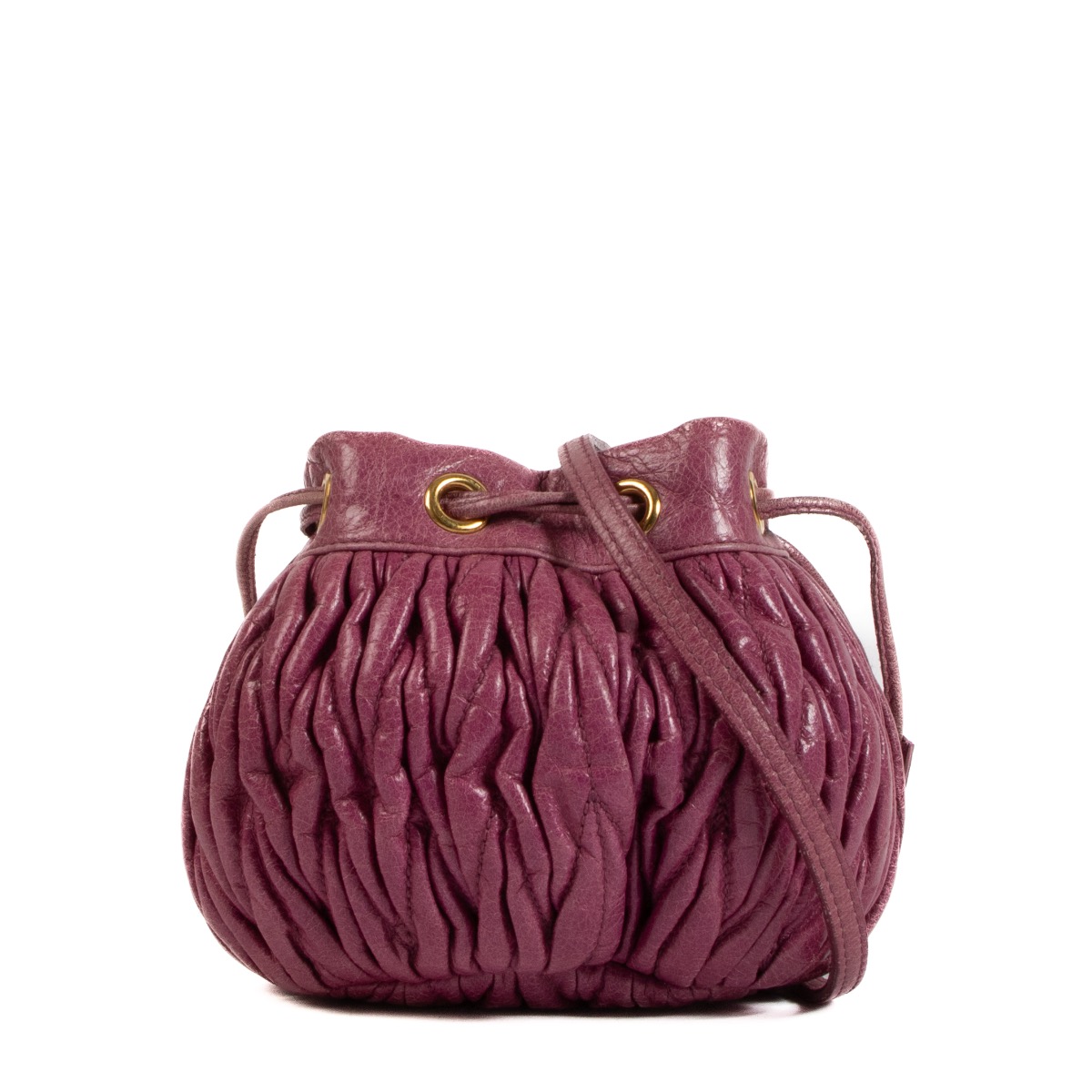Miu miu bucket bag sale clearance