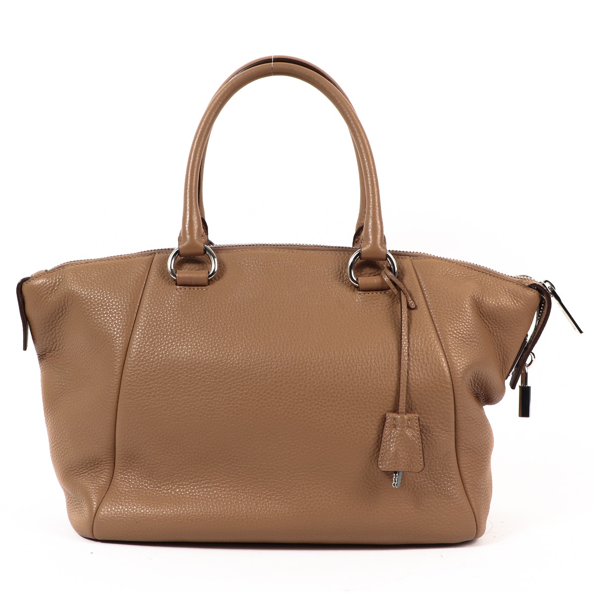 Prada Camel Leather Shoulder Bag Labellov Buy and Sell Authentic Luxury