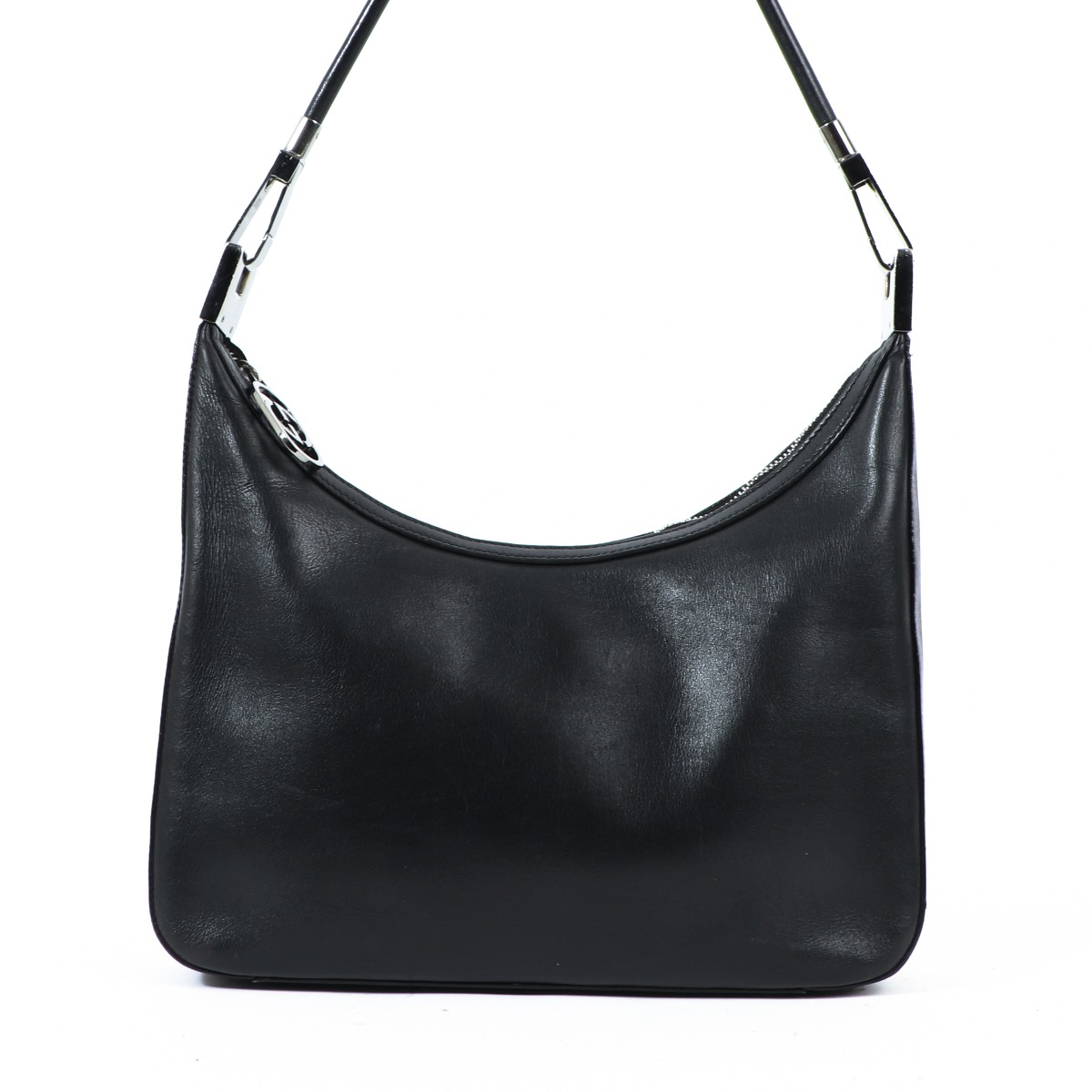 Gucci Tom Ford Black Leather Shoulder Bag Labellov Buy and