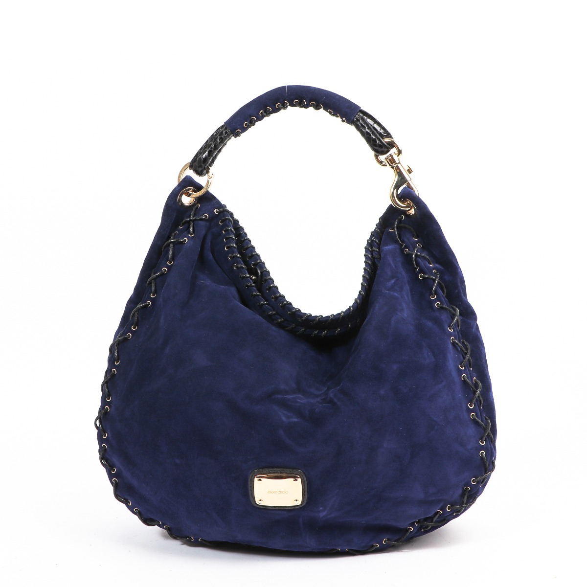 Blue suede hotsell hobo bag