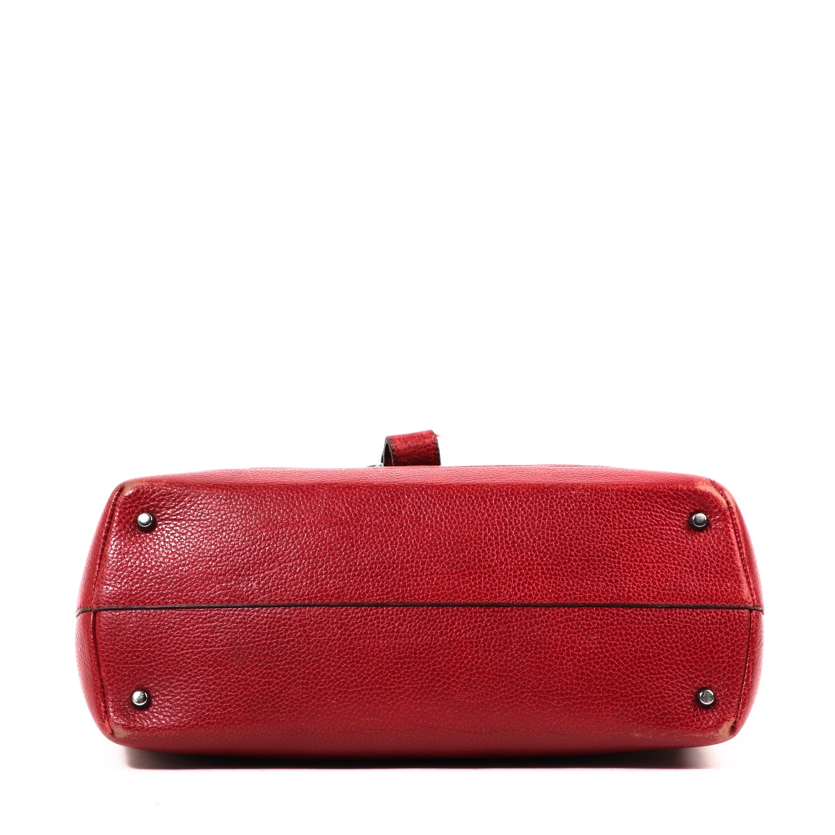 Deux De Delvaux Red Shoulder Bag ○ Labellov ○ Buy and Sell