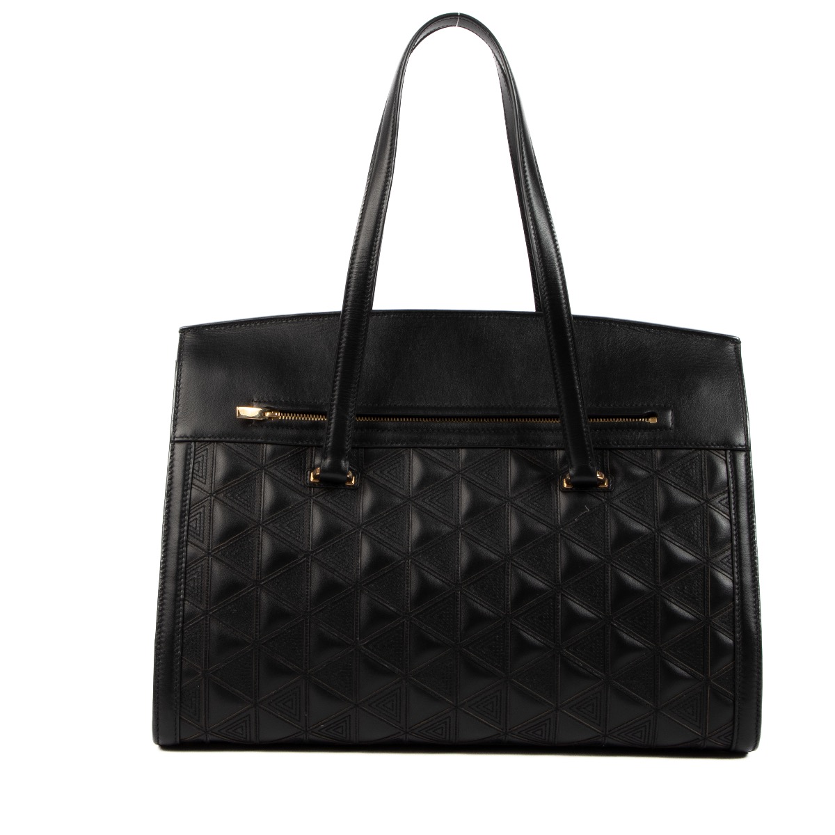 ハンドバッグ FERRAGAMO HANDBAG Leather handbag with l Gancin Ferragamo Black Gancini Quilted Handbag ○ Labellov ○ Buy