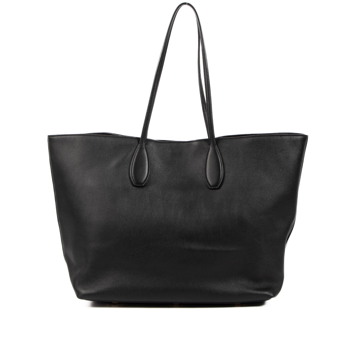 【送料&関税込】Ferragamo Black Raffia And Leather Big Shopp FERRAGAMO Large F. Signature Raffia & Leather Tote Bag
