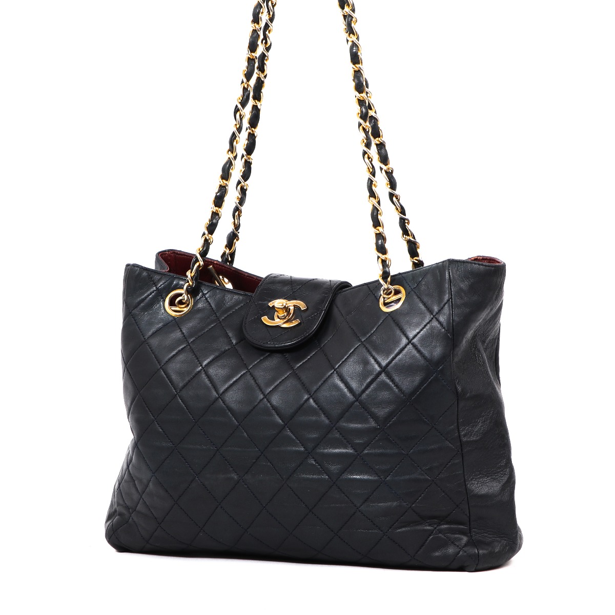Vintage chanel tote bag deals