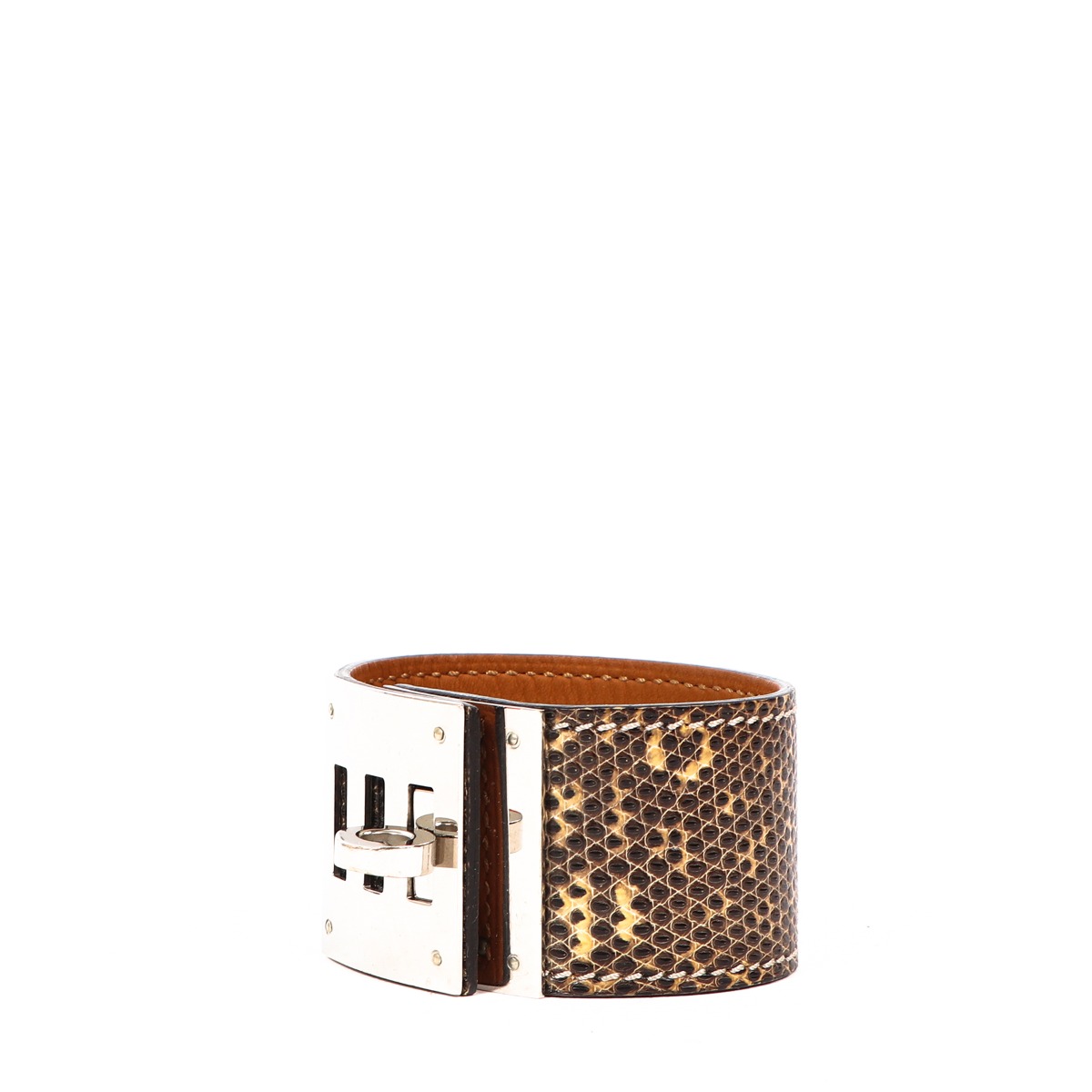 Hermes online lizard bracelet