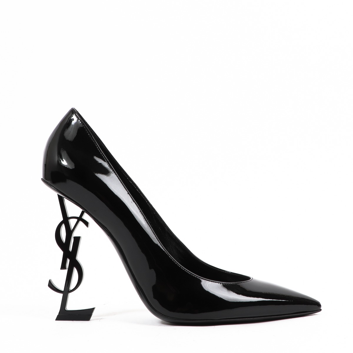 Saint Laurent Black Opyum 110 Heels - Size 41 ○ Labellov