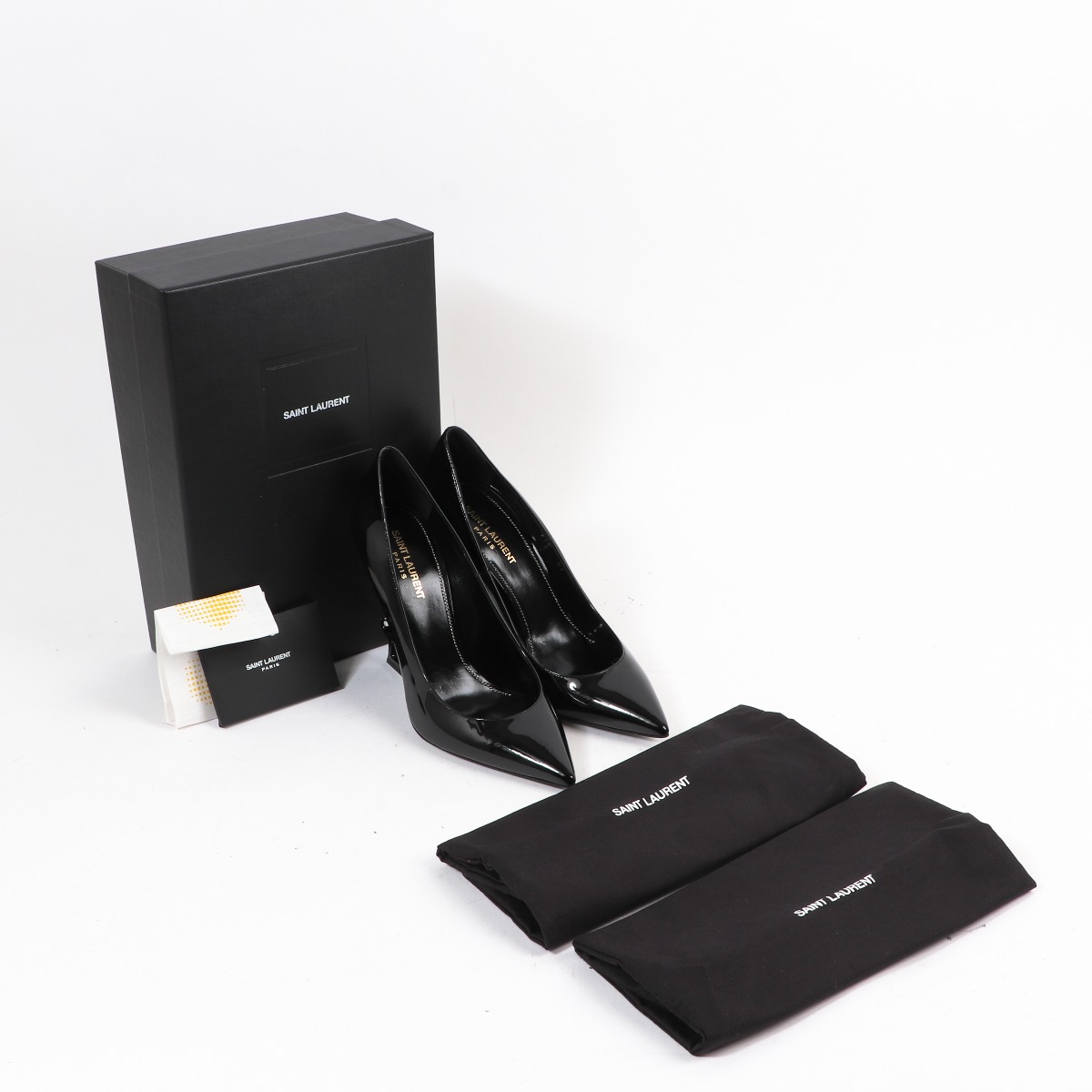 【美品】SAINT LAURENT ハイヒール Yves Saint Laurent rive gauche イヴサンローランリヴゴーシュ