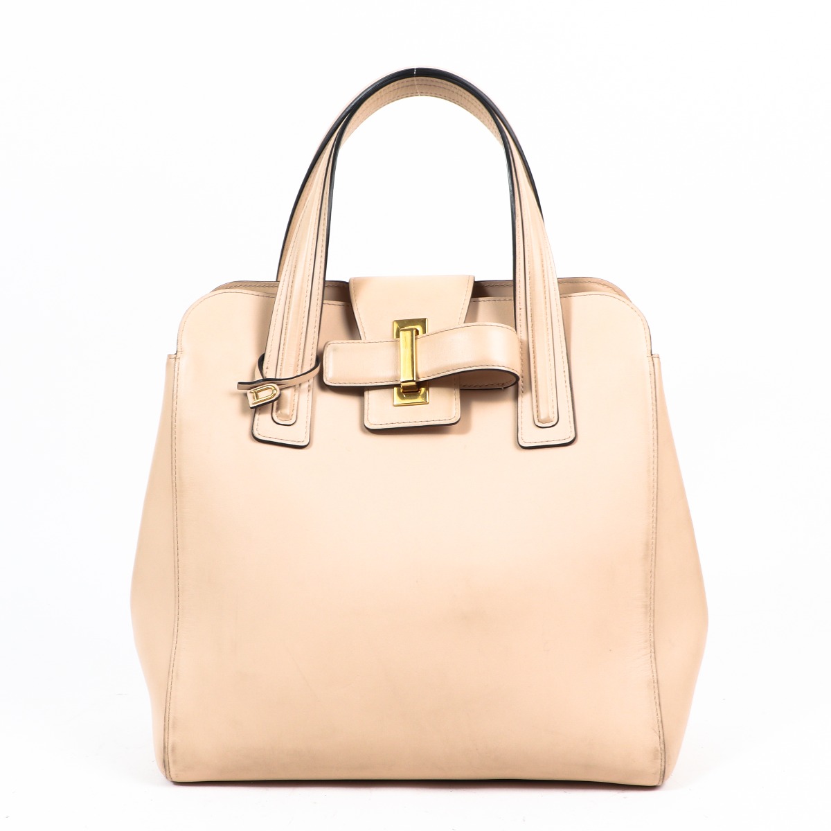 Delvaux Tempête Pm Tote Bag in Brown