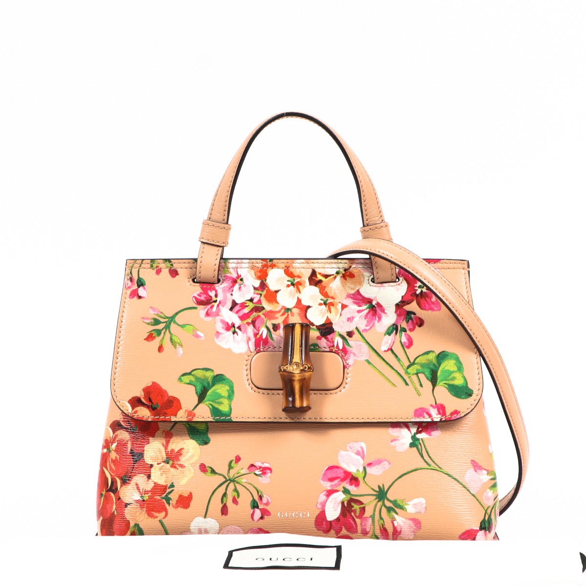 Gucci bamboo daily bag top