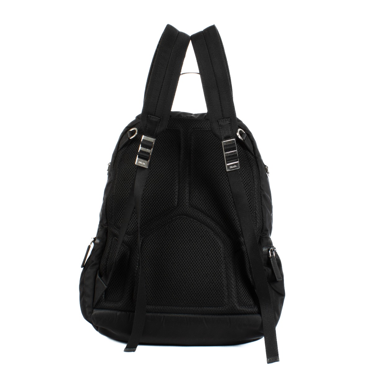 Prada Black Nylon Frankenstein Backpack ○ Labellov ○ Buy and