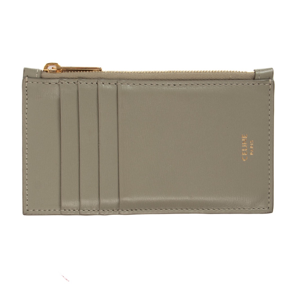 ☆CELINE☆直営店買付☆お洒落COMPACT CARD HOLDER WITH ZIP☆ ☆CELINE☆直営店買付☆お洒落COMPACT CARD HOLDER WITH ZIP