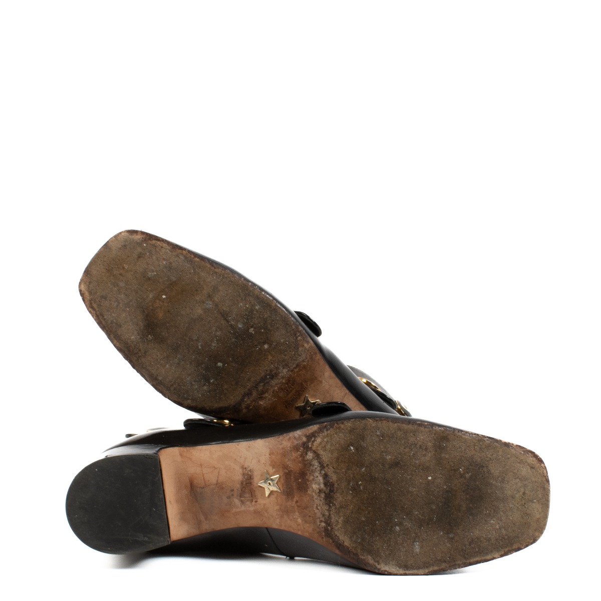 Christian Dior Black D-Doll Pumps - Size 37,5 ○ Labellov