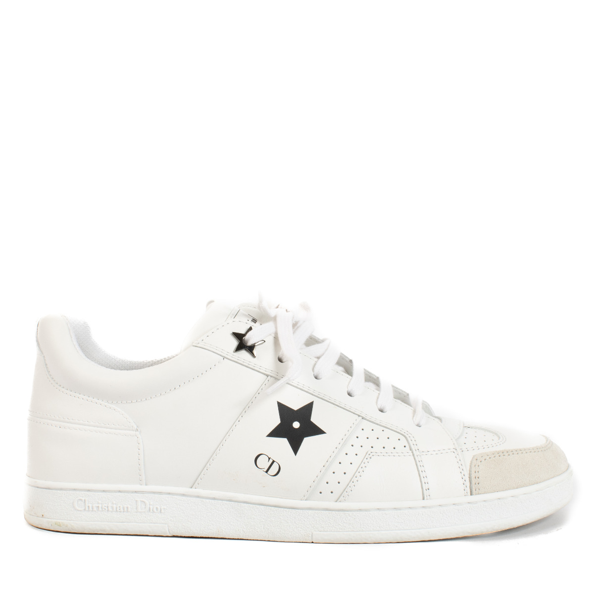 ブランド一覧 | ワールド オンラインストア Christian size - Sneakers Star Suede and Calfskin White Dior ジャケット・アウター