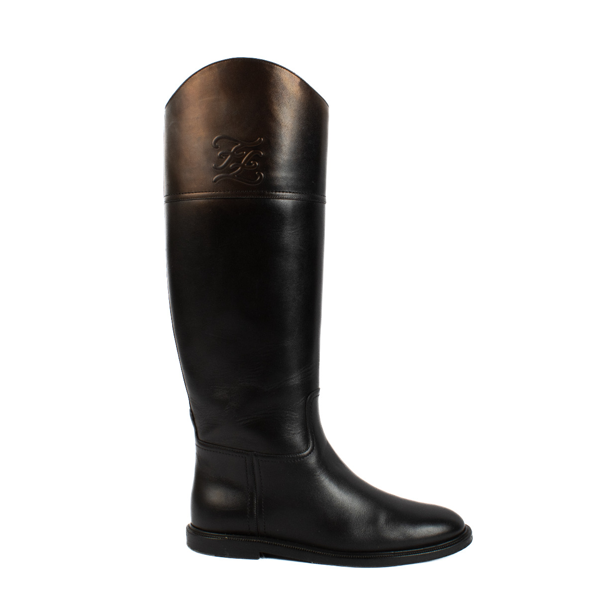 Fendi Karligraphy Riding Boots - size 37.5 ○ Labellov Fendi Karligraphy Riding Boots - size 37.5 ○ Labellov
