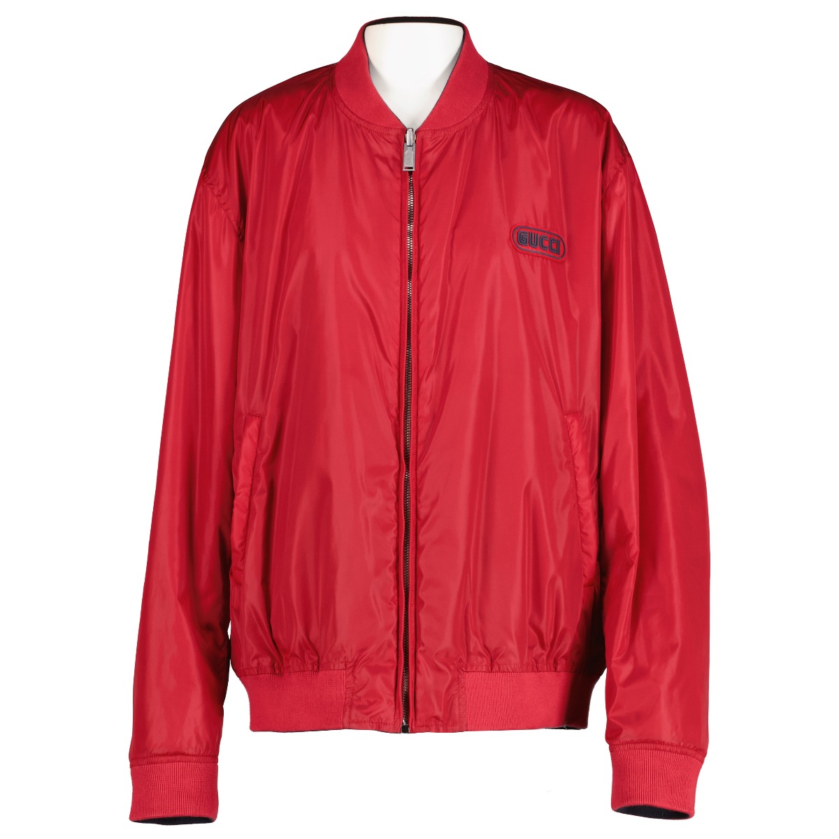 Gucci bomber jacket red clearance