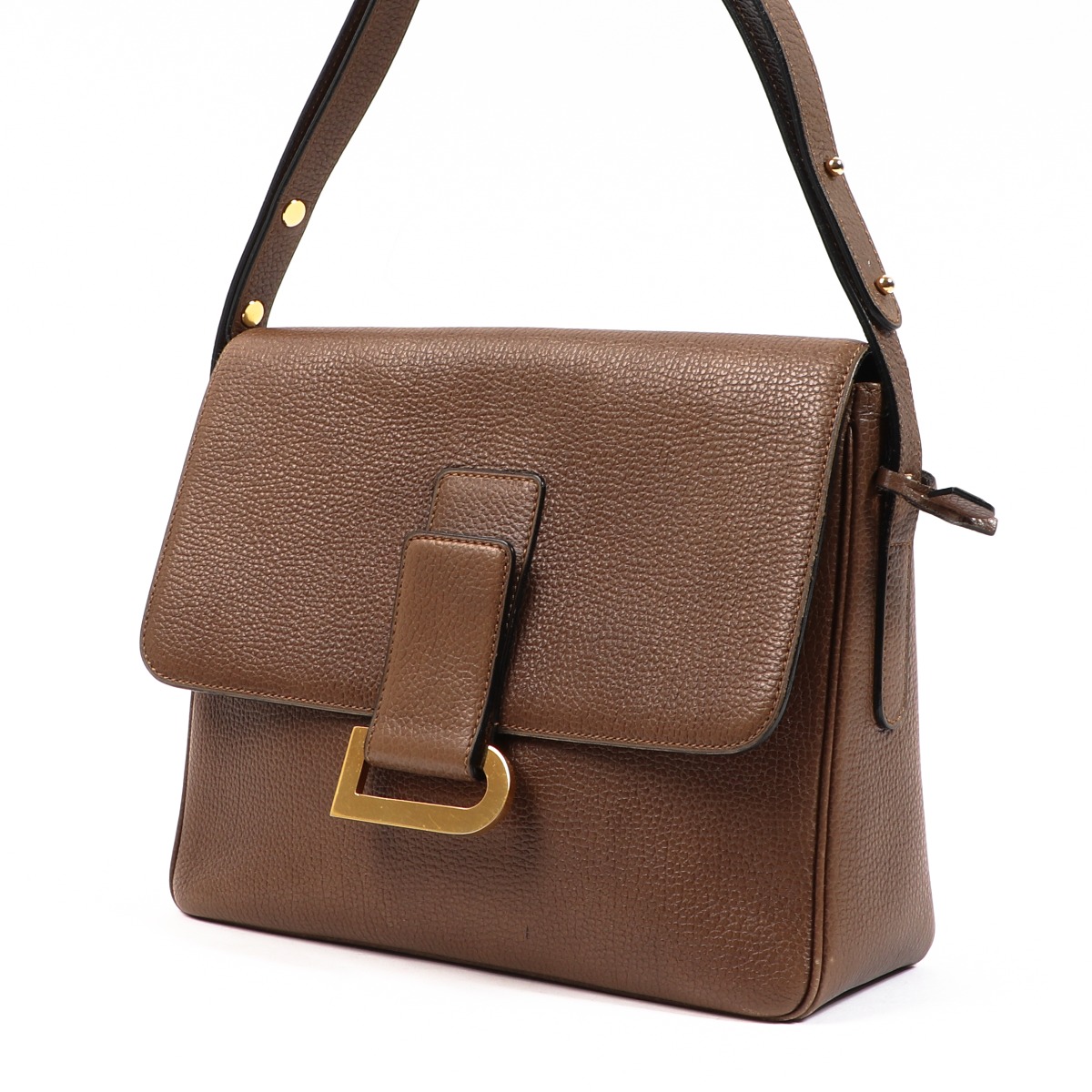 Delvaux Burgundy Poirier Crossbody Bag ○ Labellov ○ Buy