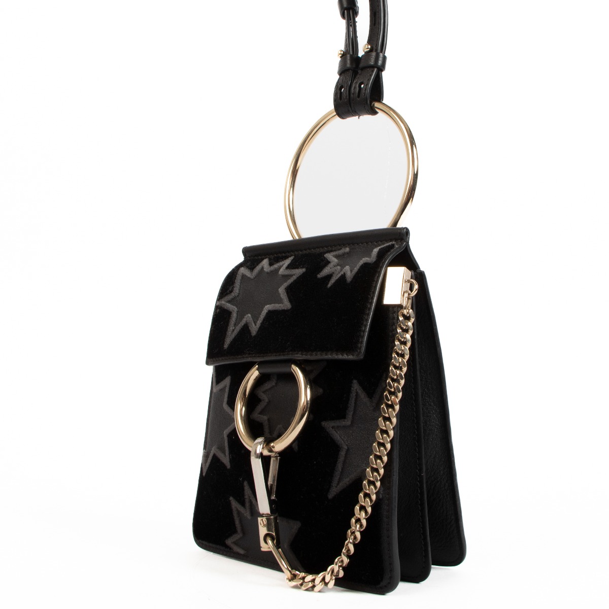VIP【送料無料・関税込み】人気 Chloe Black Small Bracelet Bag Chloé: Black Small Bracelet Bag | SSENSE