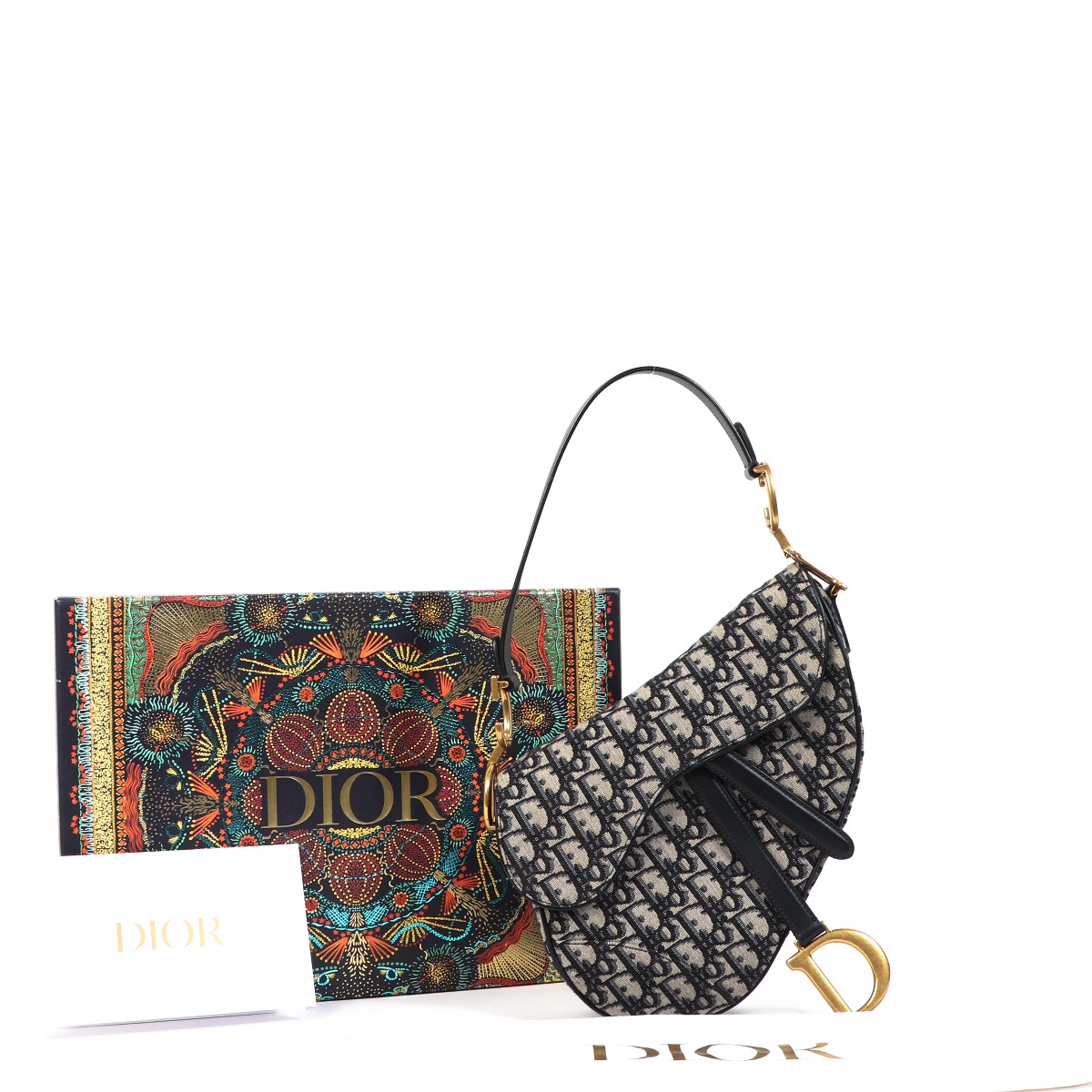 Christian Dior Oblique Saddle Bag ○ Labellov ○ Buy and