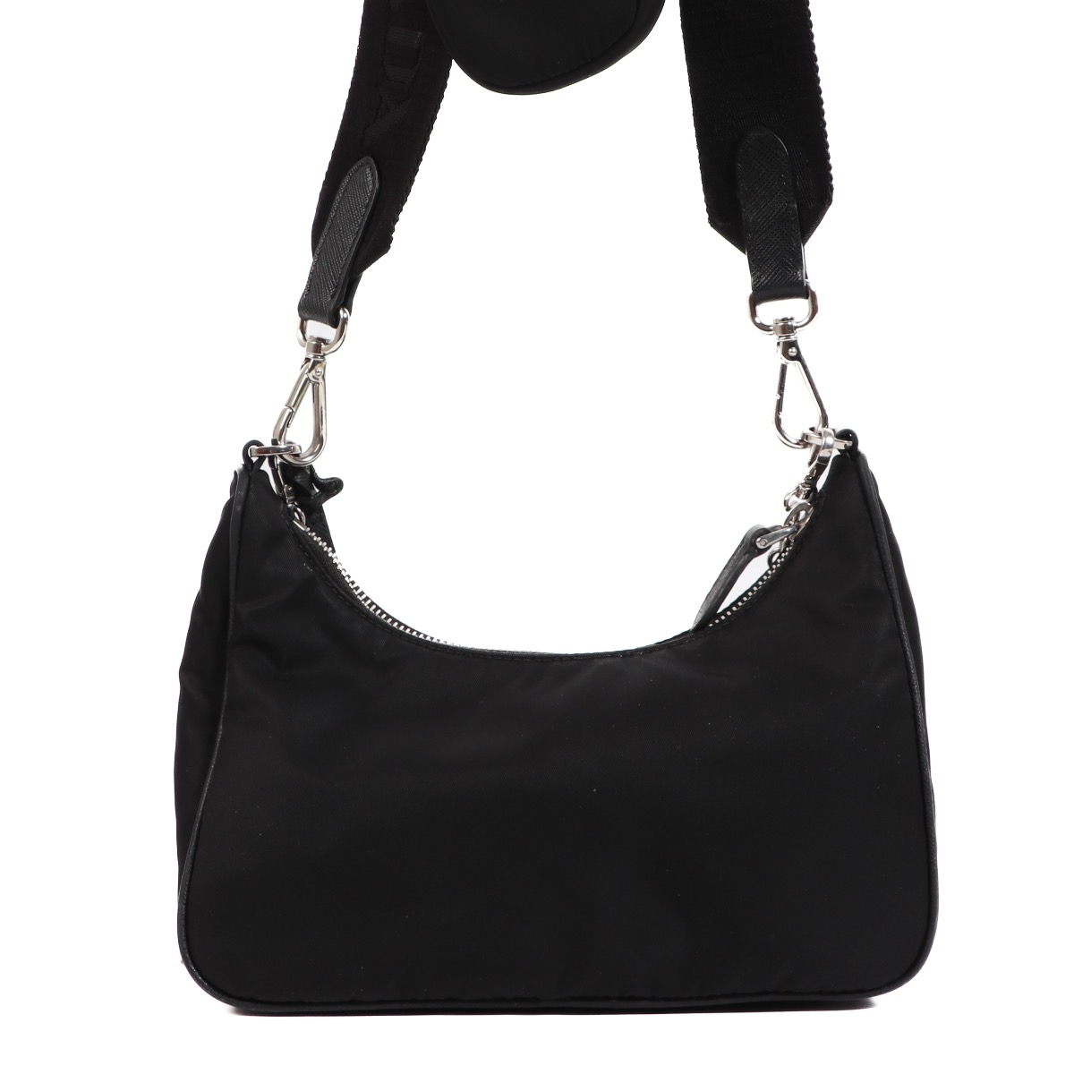 Black Prada Re-edition 2005 Re-nylon Bag | PRADA