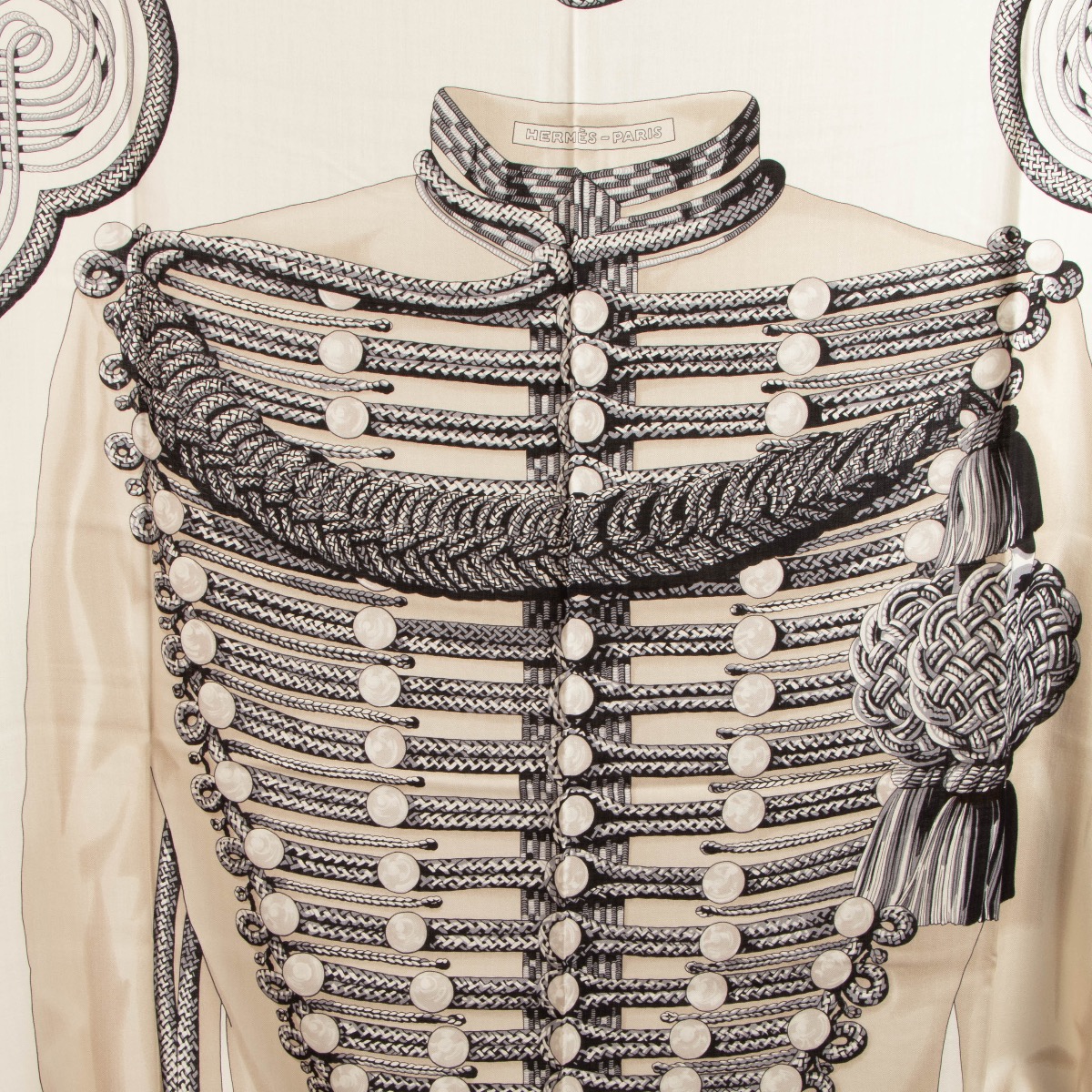 【きなこ】HERMES　Brandebourgs　額装品 きなこ様専用】HERMES Brandebourgs 額装品 - メルカリ