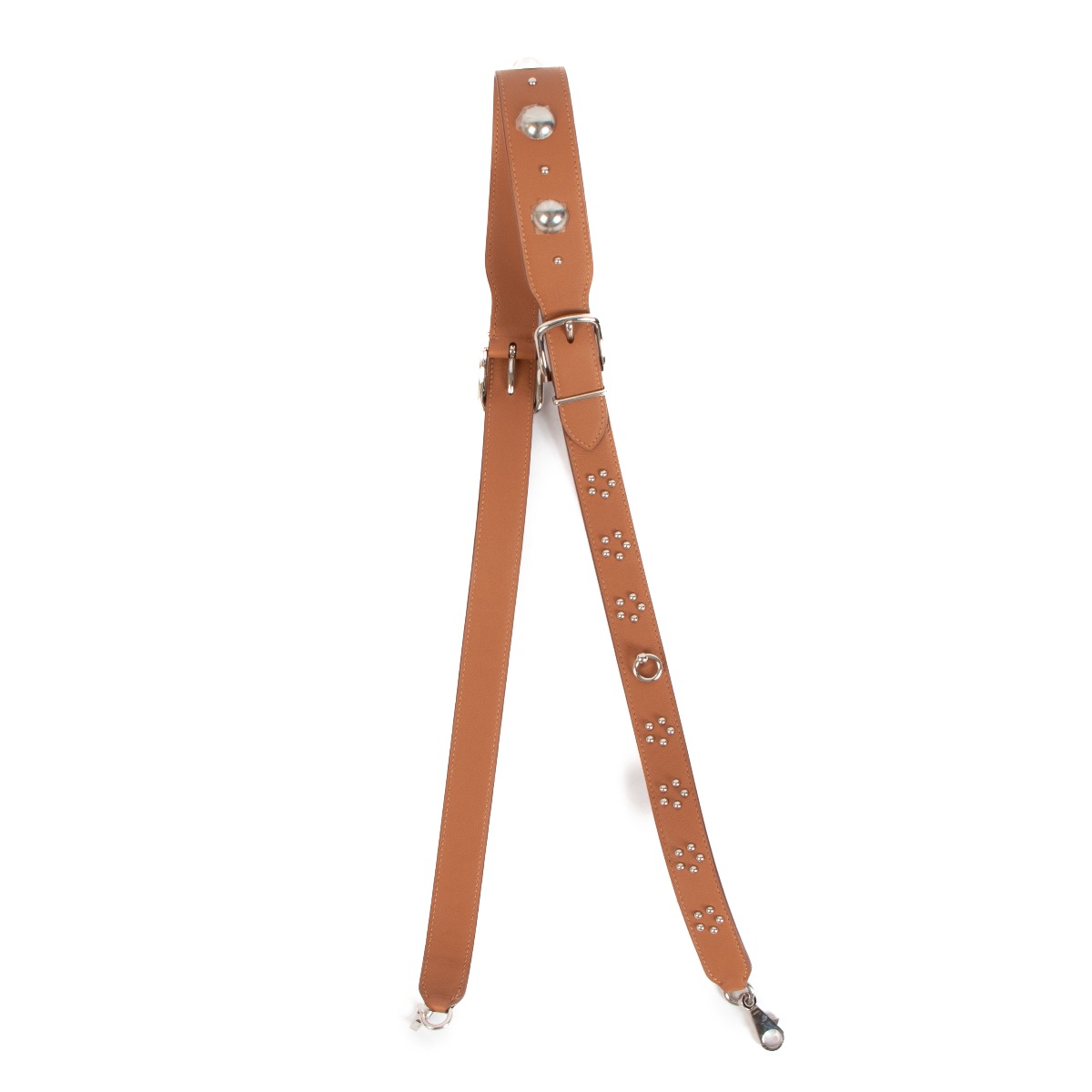 Hermès Carnaby Losange Gold Swift Bag Strap ○ Labellov