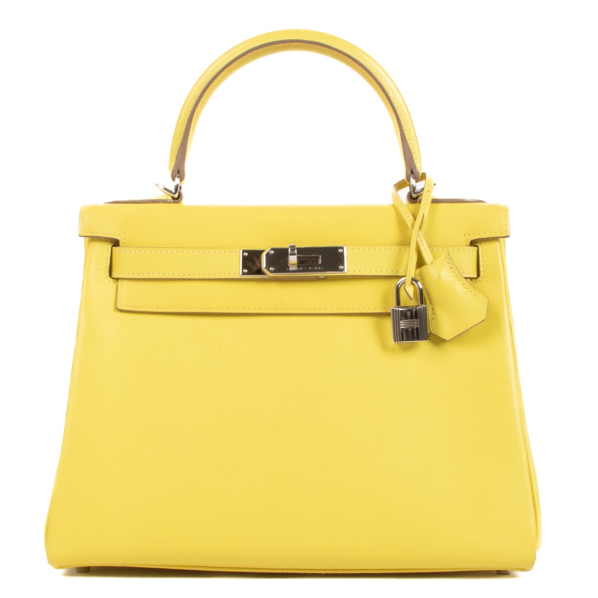 Herm s Kelly 28 Lime Evercolor Labellov Buy and Sell