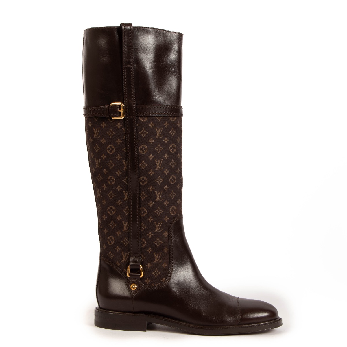 Louis Vuitton Jodie Monogram Knee-High Boots - Brown Boots, Shoes -  LOU137716