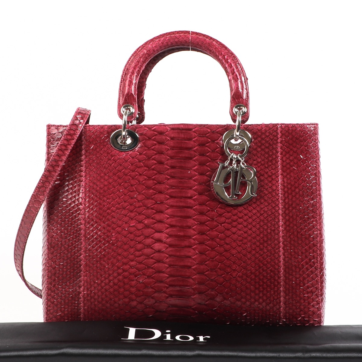 Lady dior python bag price discount