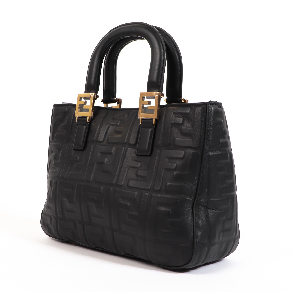 Fendi Black FF Small Tote Bag ○ Labellov ○ Buy and Sell