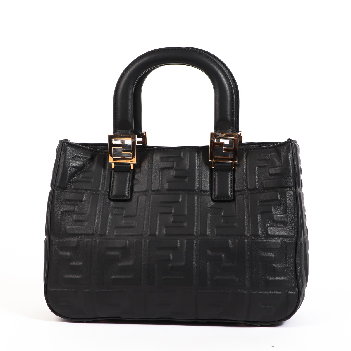 Fendi Black FF Small Tote Bag ○ Labellov ○ Buy and Sell