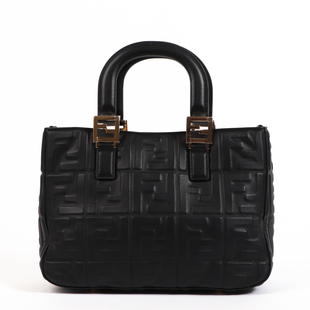 Fendi Black FF Small Tote Bag ○ Labellov ○ Buy and Sell
