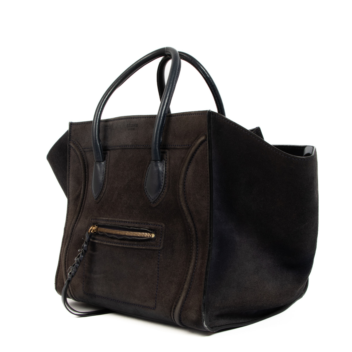 Navy blue 2025 celine tote bag