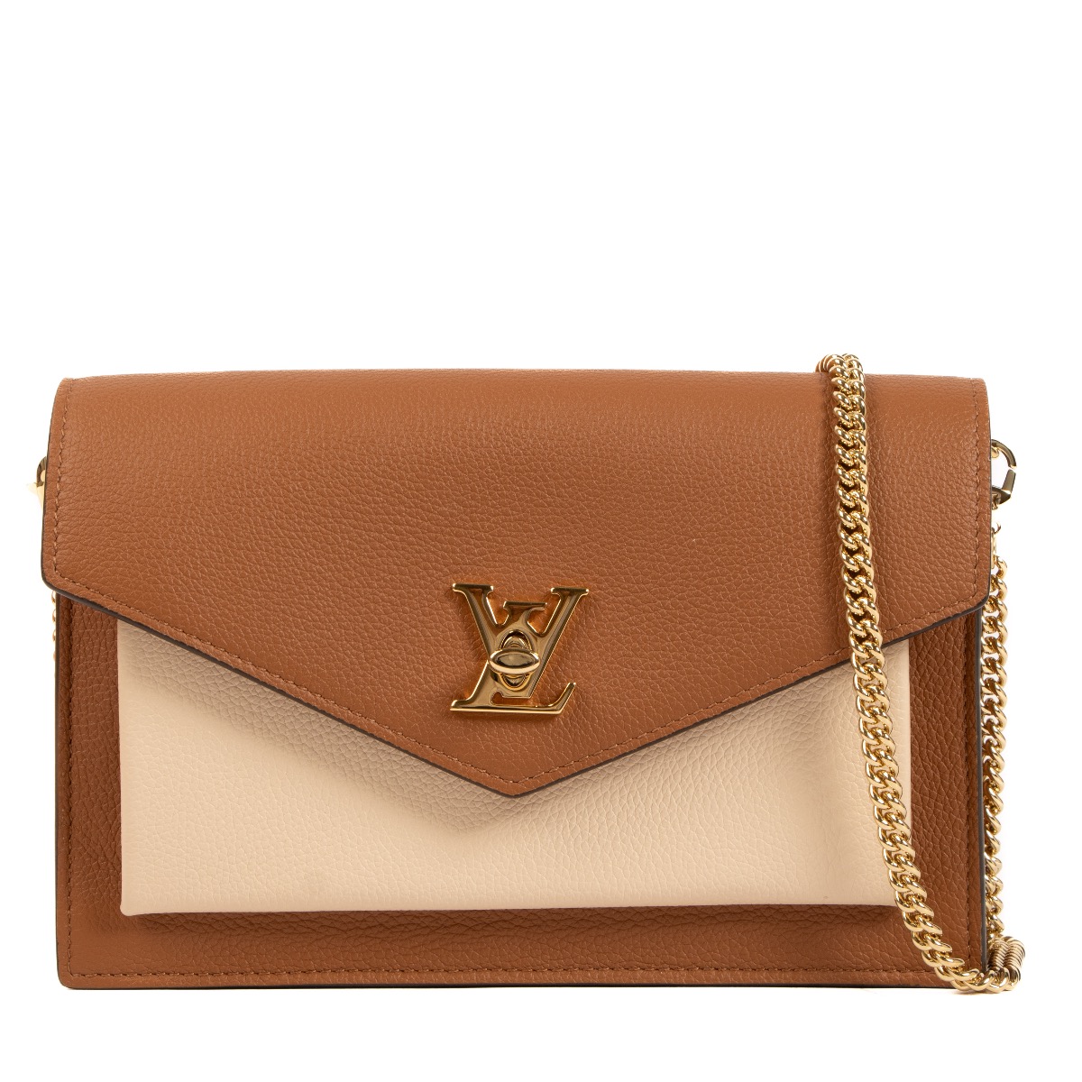 Louis Vuitton Chataigne MyLockMe Chain Pochette ○ Labellov