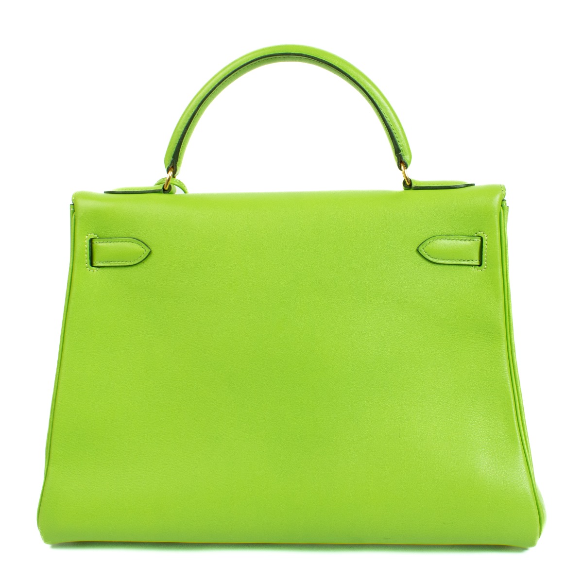 玄関先迄納品 Vert 32 Kelly Hermès Cru and Buy ○ Labellov ○ Gulliver ポーチ