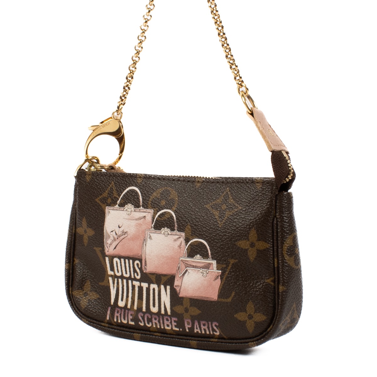 Louis Vuitton Limited Edition 1 Rue Scribe Mini Pochette