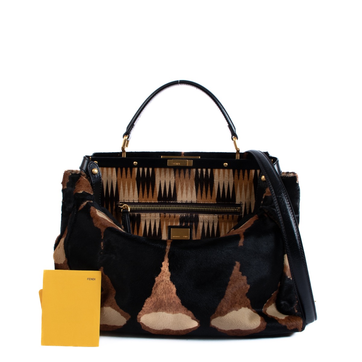 Fendi pony hair bag sales