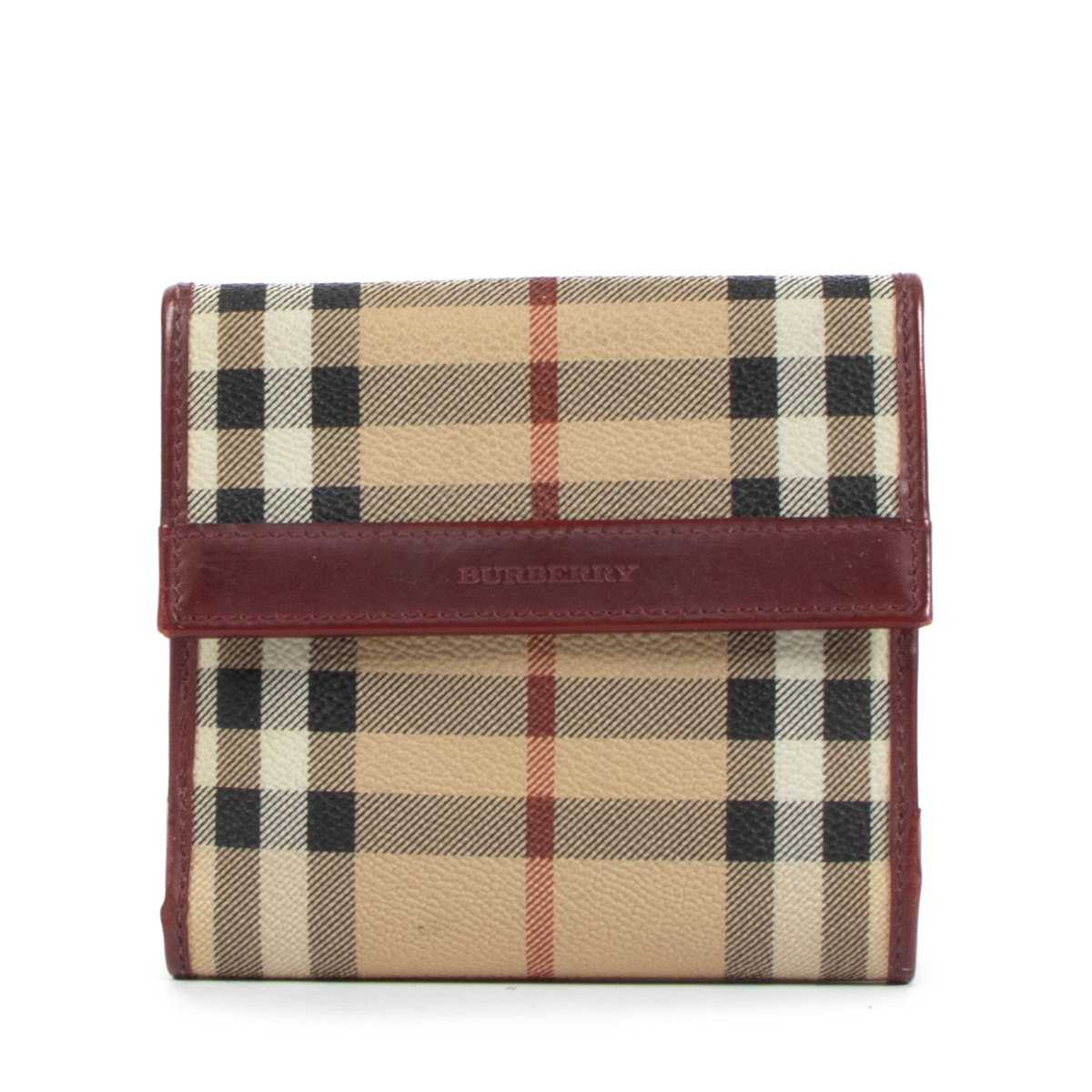 Burberry House Check Wallet Labellov Buy and Sell Authentic