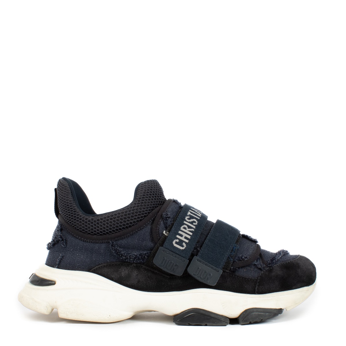 Christian Dior Blue D-Wander Sneakers Size 39 ○ Labellov