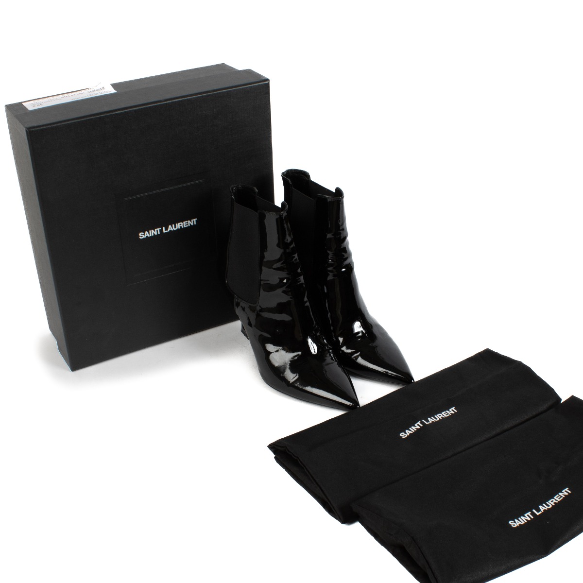 SAINT LAURENT YSL Metallic Cracked Monogram college Medium