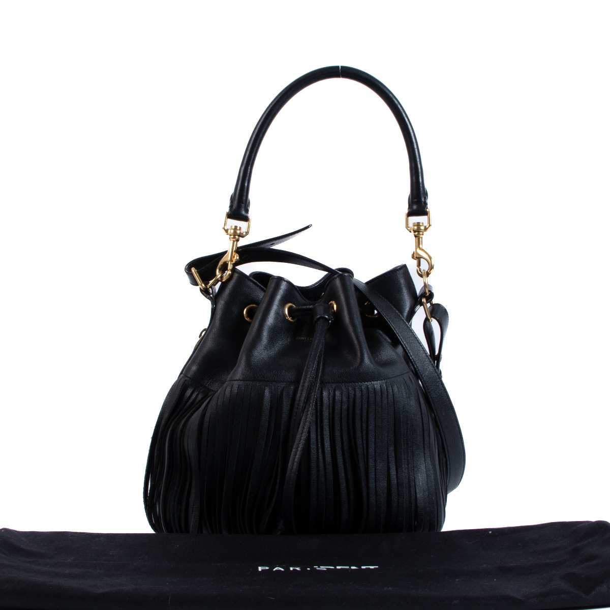 Ysl emmanuelle 2025 bucket bag small